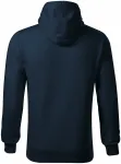 Ανδρική μπλούζα με κουκούλα χωρίς φερμουάρ, σκούρο μπλε
