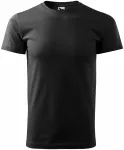 Ανδρικό απλό μπλουζάκι, μαύρος