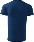 Ανδρικό απλό μπλουζάκι, μπλε μεσάνυχτα