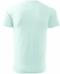 Ανδρικό απλό μπλουζάκι, παγωμένο πράσινο