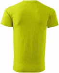 Ανδρικό απλό μπλουζάκι, πράσινο ασβέστη