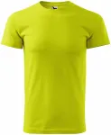 Ανδρικό απλό μπλουζάκι, πράσινο ασβέστη