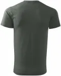 Ανδρικό απλό μπλουζάκι, σκοτεινή πλάκα