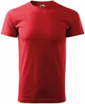 Ανδρικό απλό μπλουζάκι, το κόκκινο