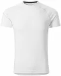 Ανδρικό αθλητικό μπλουζάκι, λευκό