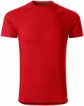 Ανδρικό αθλητικό μπλουζάκι, το κόκκινο