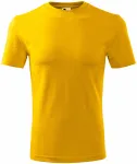 Ανδρικό κλασικό μπλουζάκι, κίτρινος