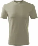 Ανδρικό κλασικό μπλουζάκι, λαμπερό χακί