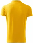 Ανδρικό κομψό πουκάμισο πόλο, κίτρινος