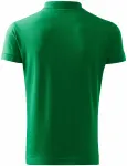 Ανδρικό κομψό πουκάμισο πόλο, πράσινο γρασίδι