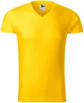 Ανδρικό κοντομάνικο μπλουζάκι, κίτρινος