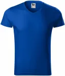 Ανδρικό κοντομάνικο μπλουζάκι, μπλε ρουά