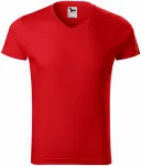 Ανδρικό κοντομάνικο μπλουζάκι, το κόκκινο