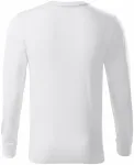 Ανδρικό μακρύ μανίκι T-shirt, λευκό