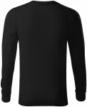 Ανδρικό μακρύ μανίκι T-shirt, μαύρος