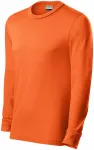 Ανδρικό μακρύ μανίκι T-shirt, πορτοκάλι