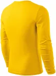 Ανδρικό μακρυμάνικο μπλουζάκι, κίτρινος