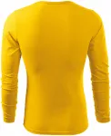 Ανδρικό μακρυμάνικο μπλουζάκι, κίτρινος