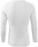 Ανδρικό μακρυμάνικο μπλουζάκι, λευκό