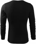Ανδρικό μακρυμάνικο μπλουζάκι, μαύρος