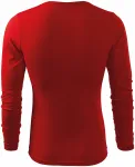 Ανδρικό μακρυμάνικο μπλουζάκι, το κόκκινο