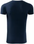 Ανδρικό μοντέρνο μπλουζάκι, σκούρο μπλε