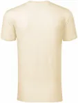 Ανδρικό μπλουζάκι από μαλλί Merino, αμύγδαλο