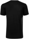 Ανδρικό μπλουζάκι από μαλλί Merino, μαύρος