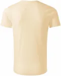 Ανδρικό μπλουζάκι από οργανικό βαμβάκι, αμύγδαλο