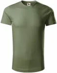 Ανδρικό μπλουζάκι από οργανικό βαμβάκι, χακί