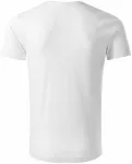 Ανδρικό μπλουζάκι από οργανικό βαμβάκι, λευκό