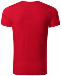 Ανδρικό μπλουζάκι διακοσμημένο, τύπος κόκκινο