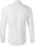 Ανδρικό πουκάμισο με μακριά μανίκια Λεπτή εφαρμογή, λευκό