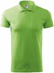 Ανδρικό πουκάμισο πόλο, πράσινο μπιζέλι