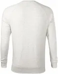 Ανδρικό πουλόβερ απλό, λευκό μάρμαρο