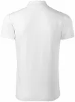 Άνετο ανδρικό πουκάμισο πόλο, λευκό
