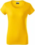 Ανθεκτικό γυναικείο μπλουζάκι βαρέων βαρών, κίτρινος