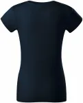 Ανθεκτικό γυναικείο μπλουζάκι βαρέων βαρών, σκούρο μπλε