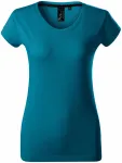 Αποκλειστικό γυναικείο μπλουζάκι, μπλε βενζίνης