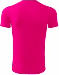 Αθλητικό μπλουζάκι για παιδιά, ροζ νέον