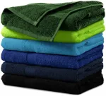 Βαμβακερή πετσέτα, 70x140cm, πράσινο μπουκάλι