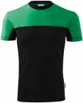 Βαμβακερό δίχρωμο μπλουζάκι, πράσινο γρασίδι