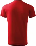 Βαμβακερό μπλουζάκι με κοντά μανίκια, το κόκκινο