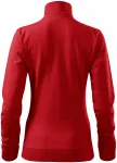 Γυναικεία μπλούζα χωρίς κουκούλα, το κόκκινο