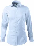 Γυναικεία μπλούζα μακρυμάνικη Λεπτή εφαρμογή, γαλάζιο