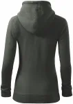 Γυναικεία μπλούζα με κουκούλα, σκοτεινή πλάκα