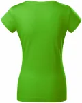 Γυναικεία μπλούζα με λεπτή εφαρμογή και στρογγυλή λαιμόκοψη, ΠΡΑΣΙΝΟ μηλο