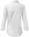Γυναικεία μπλούζα με μακριά μανίκια, λευκό