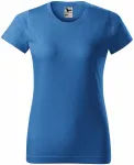 Γυναικείο απλό μπλουζάκι, γαλάζιο