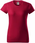 Γυναικείο απλό μπλουζάκι, κόκκινο marlboro